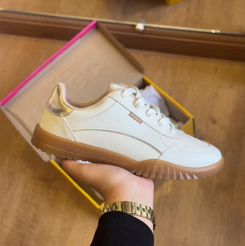 Tênis Moleca Casual Sola Tratorada